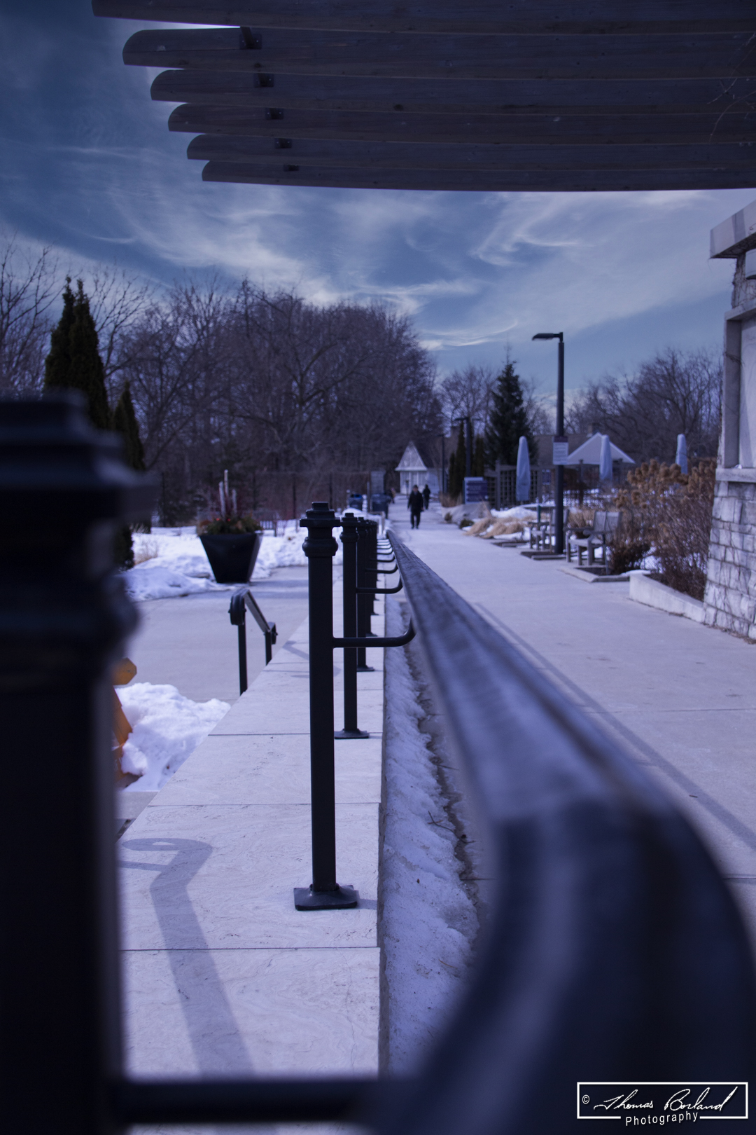 Looking Down the Rail